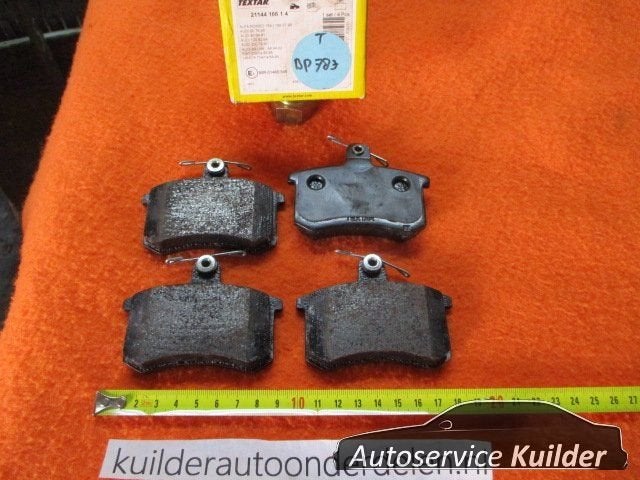 Remblokken achter Audi 100  80  BP783 Textar 2114401   43769, Neuf, -, Audi, -
