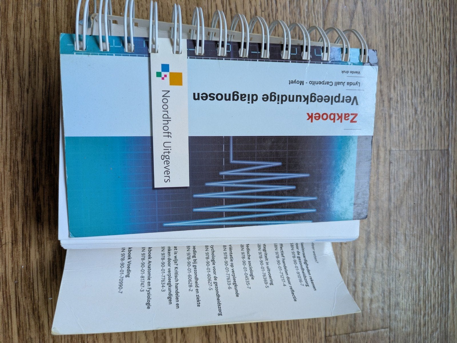 Zakboek verpleegkundige diagnosen vierde druk, Boeken, Ophalen of Verzenden, Lynda Juall Carpenito-Moyet
