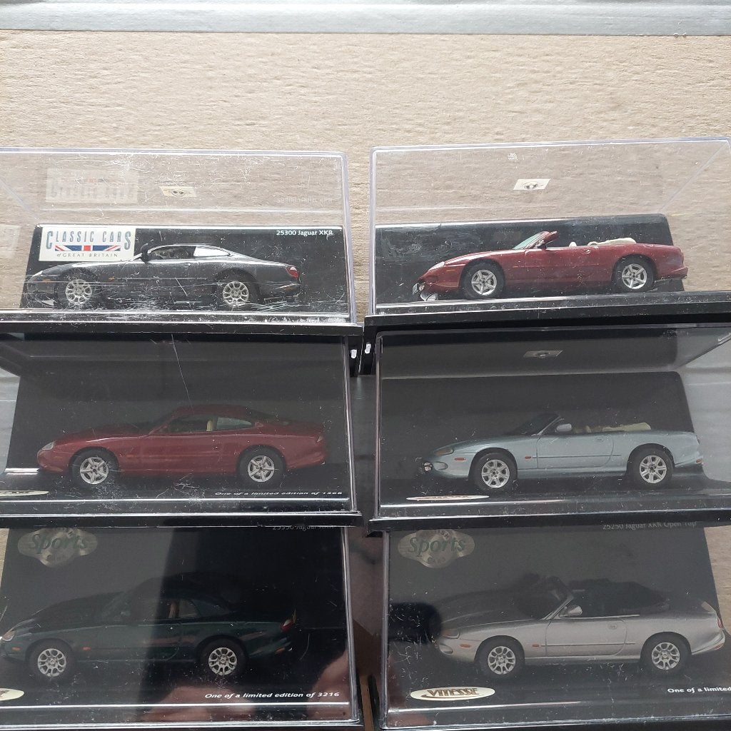 Lot 1/43 Vitesse Jaguar (6 unités), Envoi, Utilisé, Voiture, Autres marques
