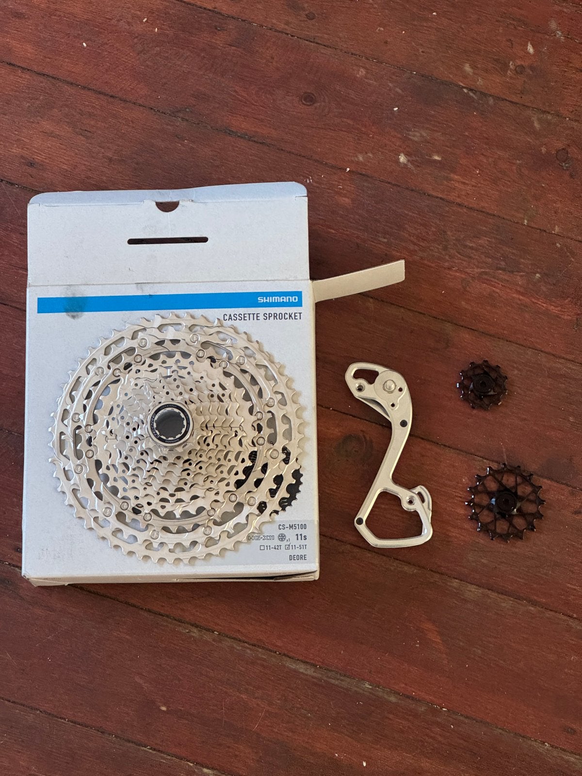 Kit de conversion Garbaruk GRX 1x11 + cassette Shimano 11-51, Enlèvement ou Envoi, Comme neuf