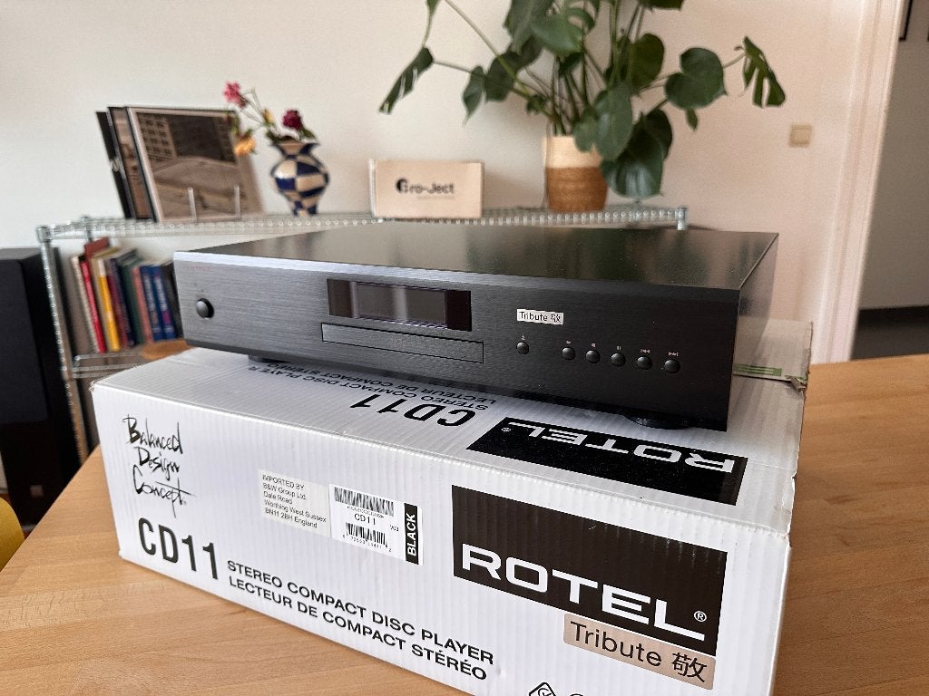 Lecteur CD Rotel CD11 Tribute – quasi neuf, boîte complète, TV, Hi-fi & Vidéo, Lecteurs CD, Comme neuf, Autres marques, Enlèvement