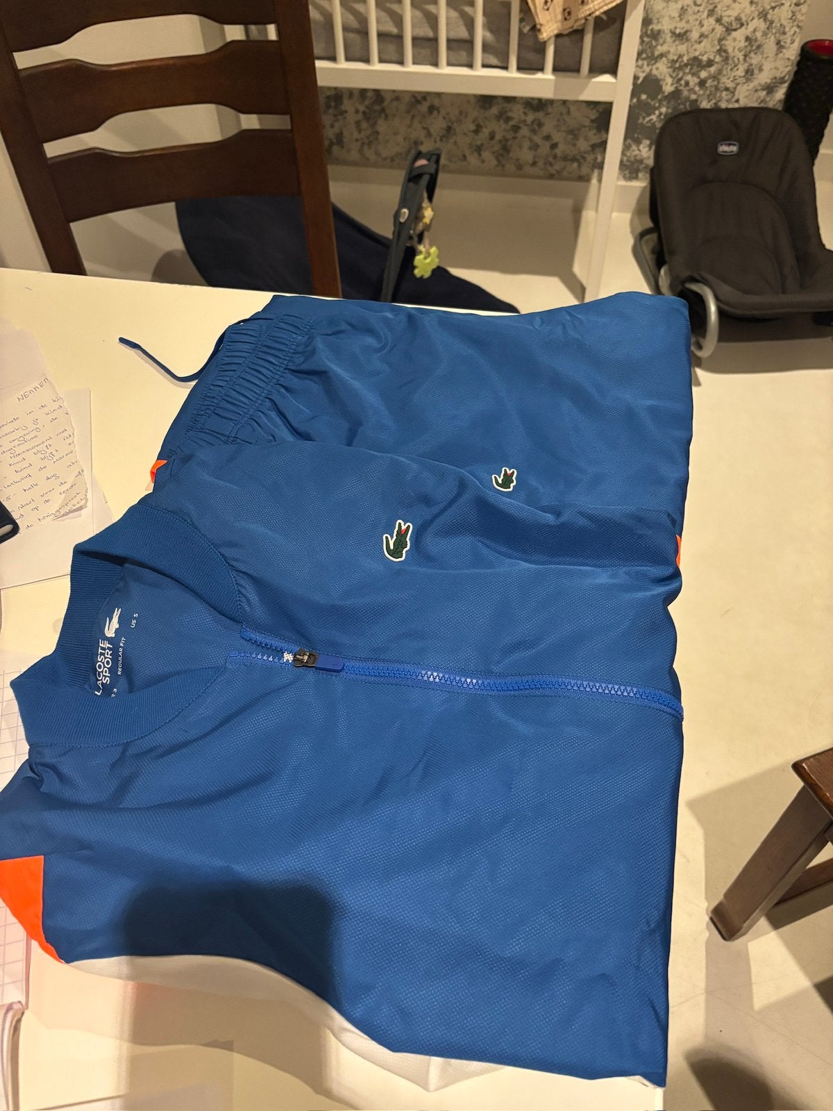 Lacoste trainingspak, Ophalen of Verzenden, Zo goed als nieuw, Maat 46 (S) of kleiner