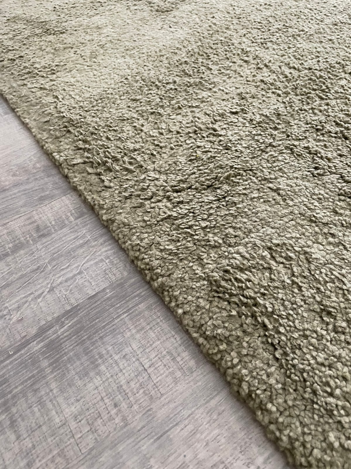 Tapijt kakigroen Ikea Stoense, Ophalen, Gebruikt, 100 tot 150 cm, 150 tot 200 cm