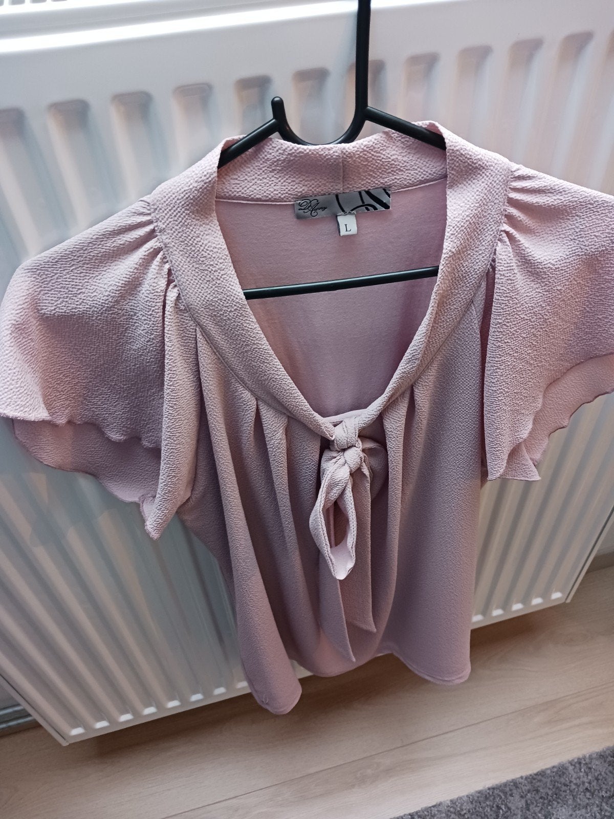 Roze bloes merk E5 mode net als nieuw te koop. M 42, Kleding | Dames, Ophalen, Maat 42/44 (L), Zo goed als nieuw, Roze