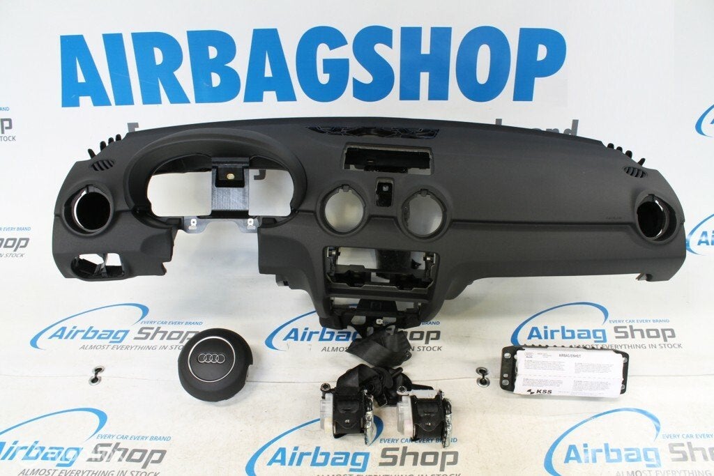Airbag kit - Tableau de bord noir Audi A1 (2010-2018)