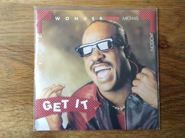 single stevie wonder and michael jackson, 7 inch, Ophalen of Verzenden, Fotohoes, Pop