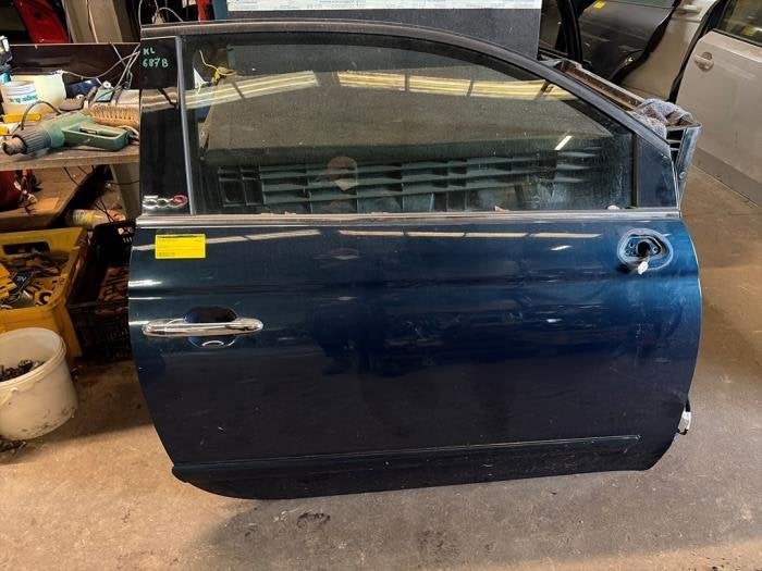 Portière 2portes droite d'un Fiat 500, -, 3 mois de garantie, Utilisé, Porte