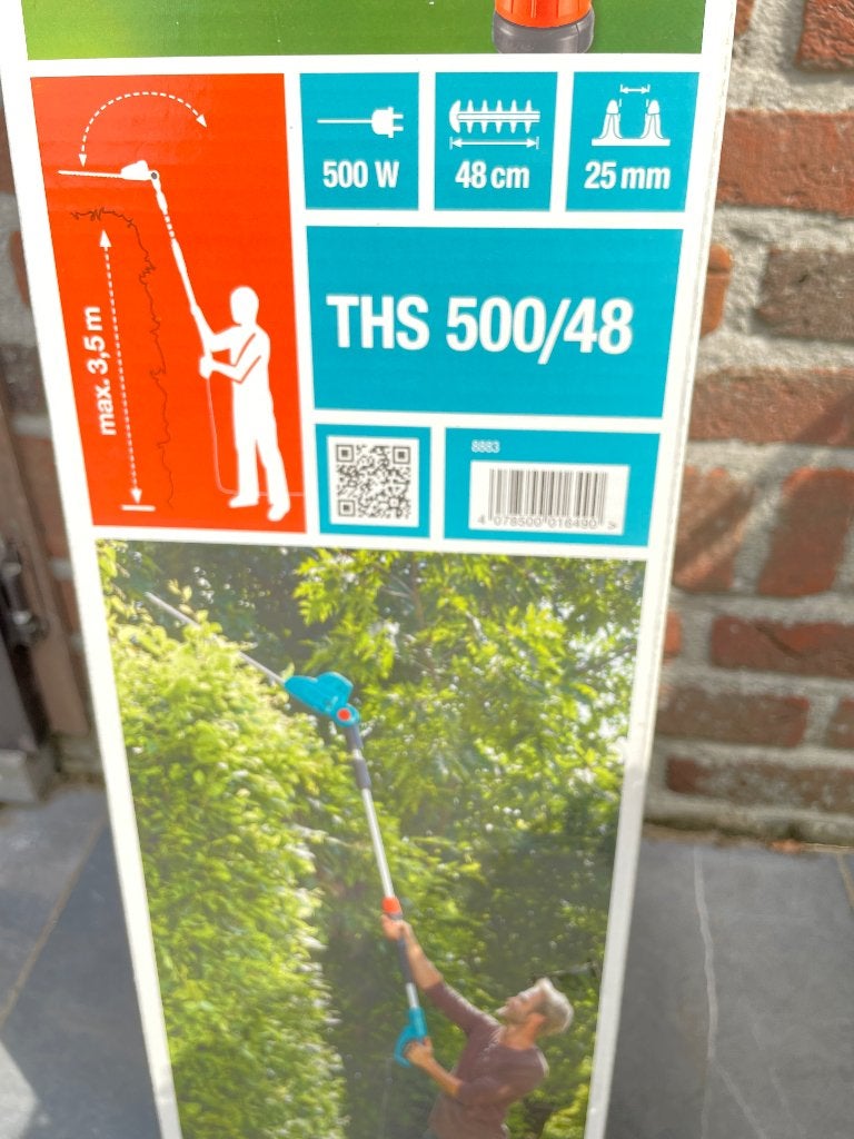 Telescopische haagschaar gardena, Ophalen, Zo goed als nieuw, Elektrisch, Gardena