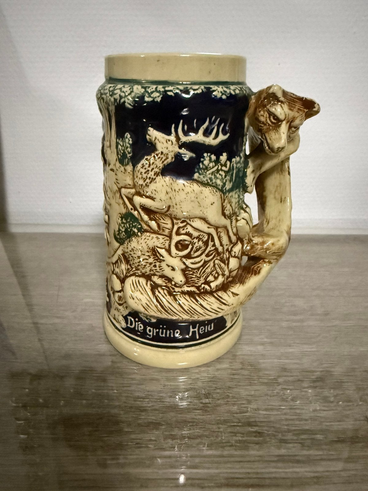 antieke gerz Duitse bierpul van keramiek, Antiek en Kunst, Ophalen of Verzenden