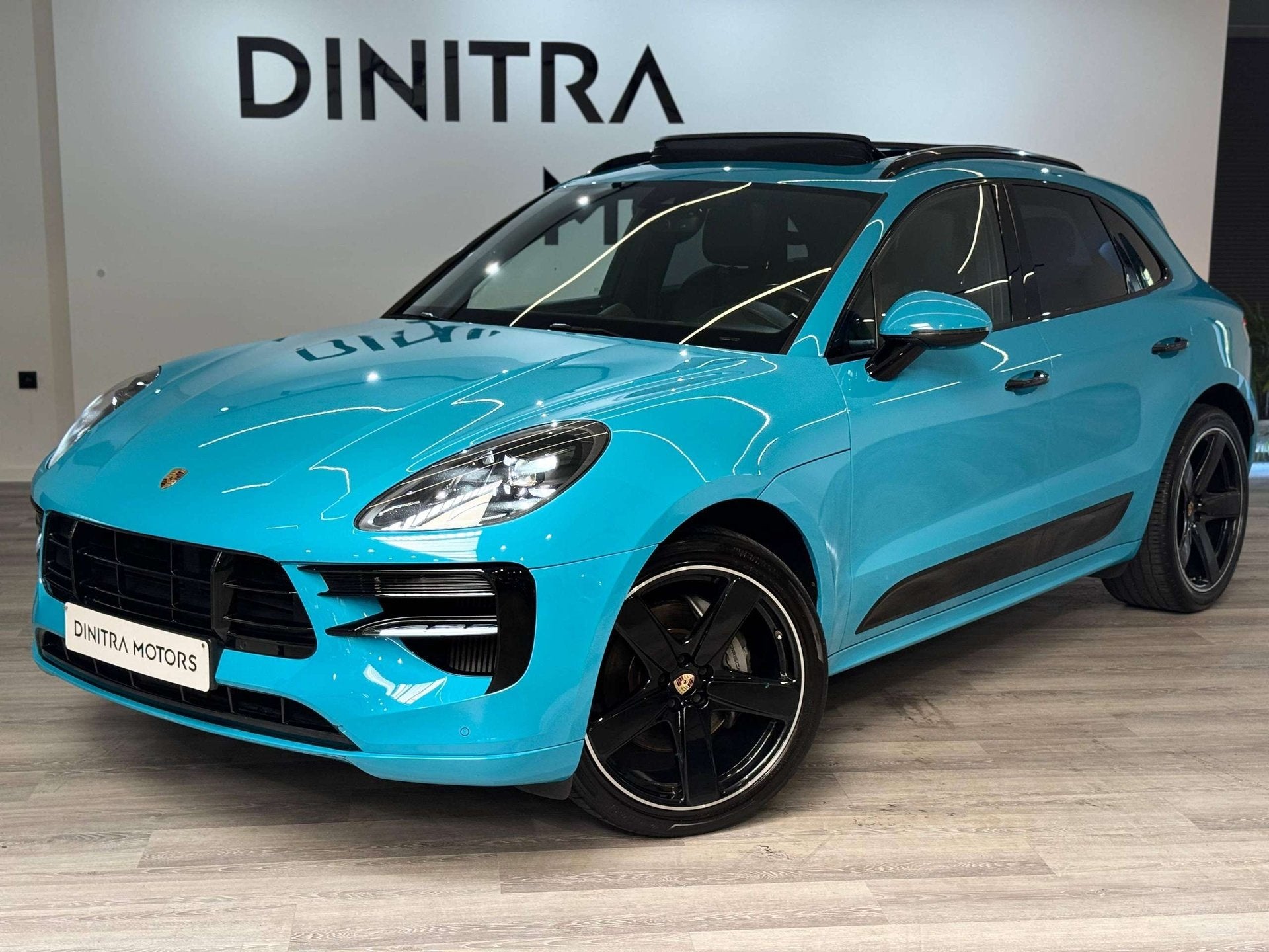Porsche Macan S 3.0 V6 BiTurbo– Miami Blue / Pano / SportD, Auto's, Porsche, Automaat, Dealer onderhouden, Gebruikt, 2995 cc