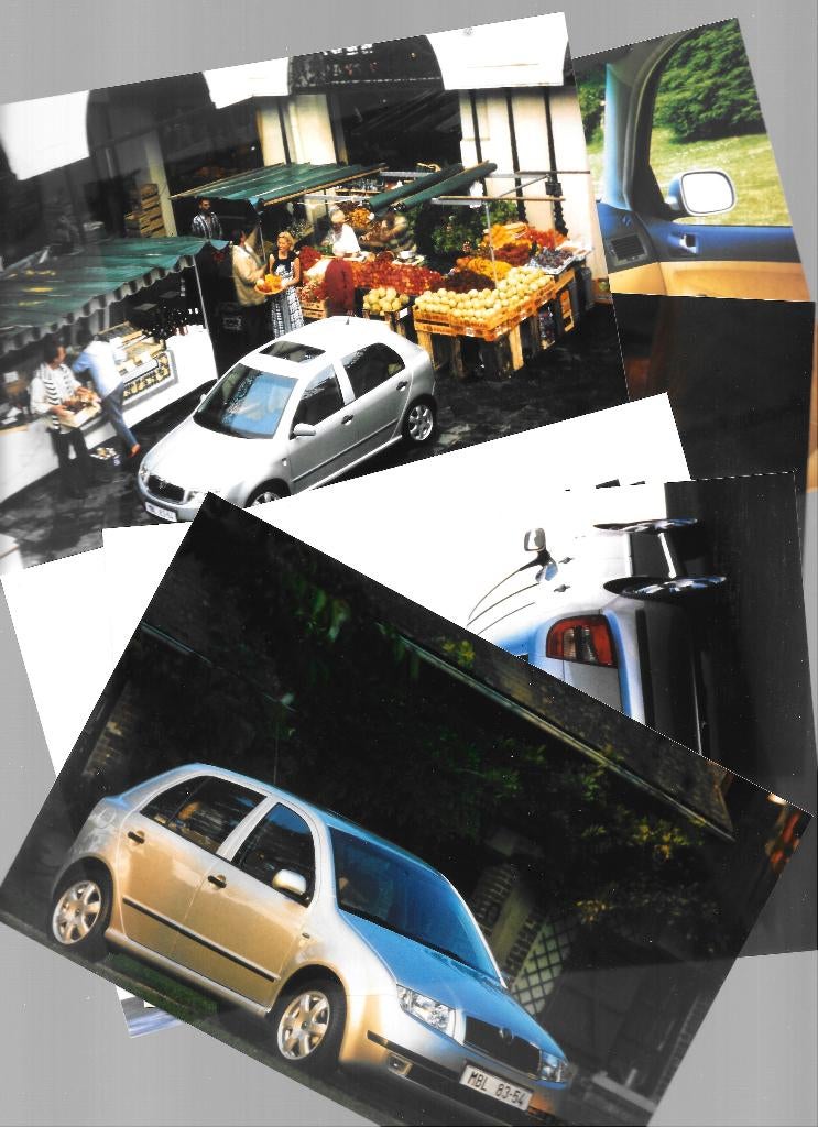 SKODA FABIA, PHOTOS DE PRESSE 2002, Enlèvement ou Envoi, Comme neuf