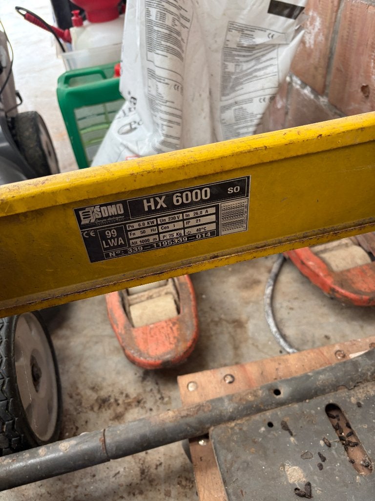 Stroomgenerator HX 6000, Ophalen, Gebruikt, Benzinemotor, 1800 rpm of meer