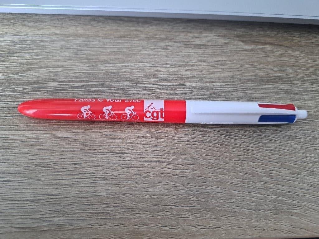BIC Tour de France CGT-pen in 4 kleuren, Ophalen, Nieuw, Vulpen