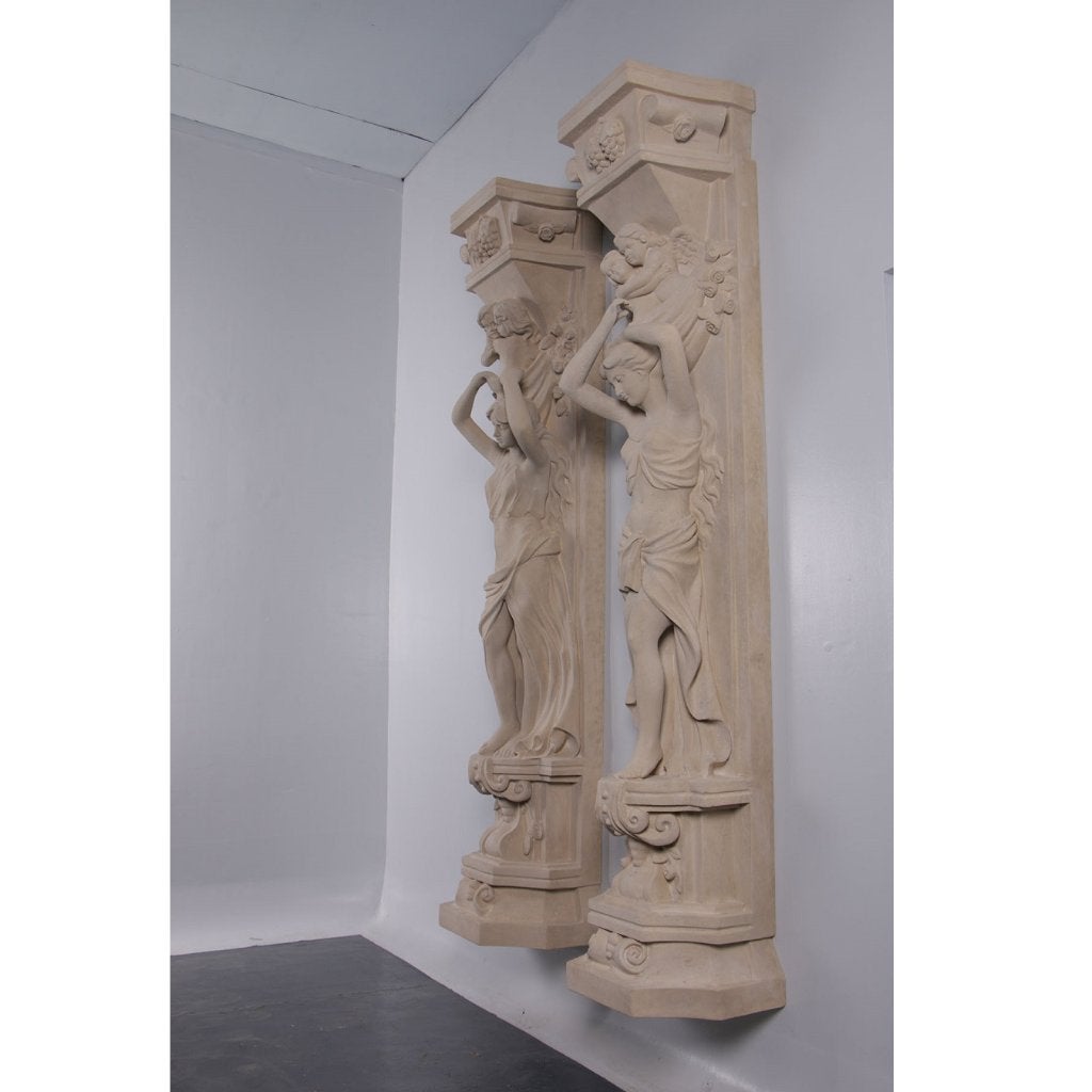 Roman Girl Bowl Pilaster - Pilaar set 2, Ophalen, Nieuw