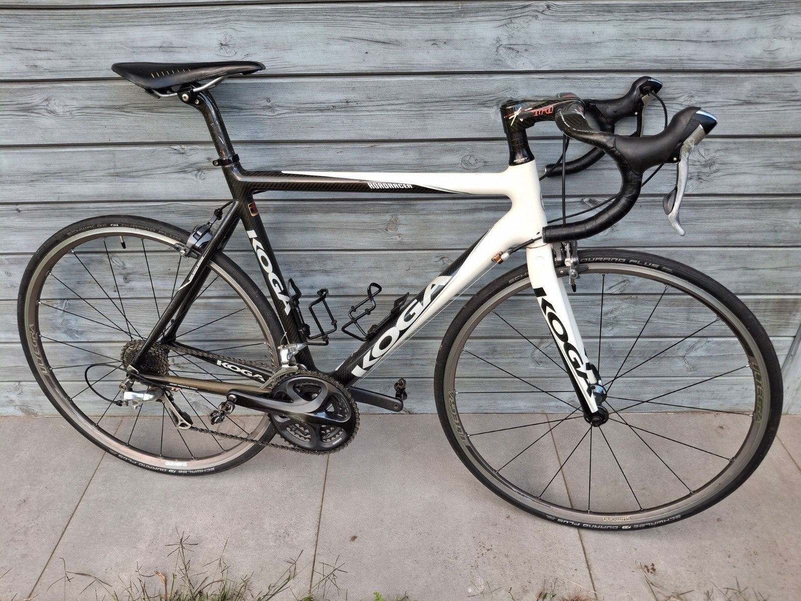 carbon koersfiets Koga 3 x 10 versn. shimano dura-ace, Frein sur jante, Enlèvement, Hommes, 53 à 57 cm
