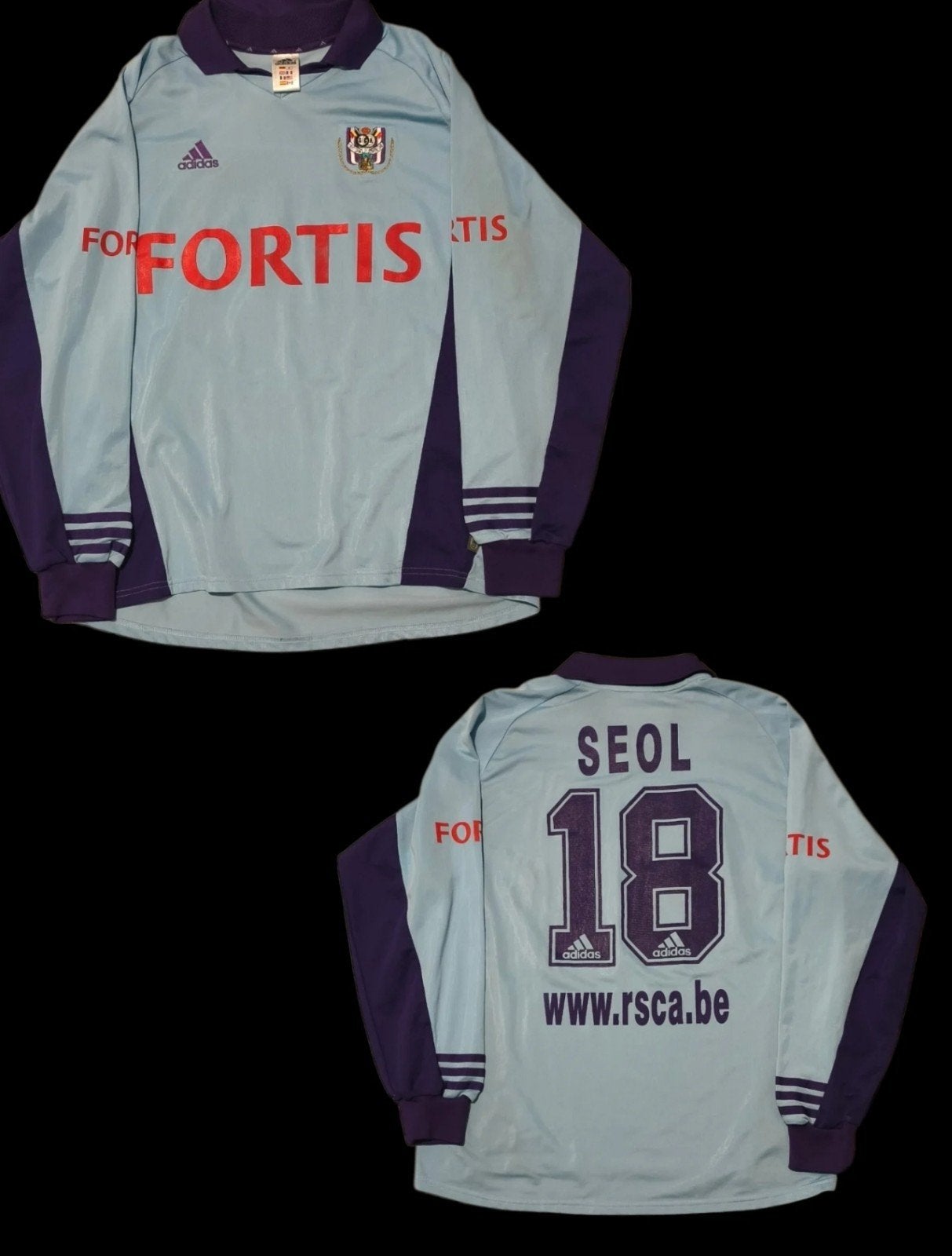 Matchworn RSC Anderlecht shirt, Shirt