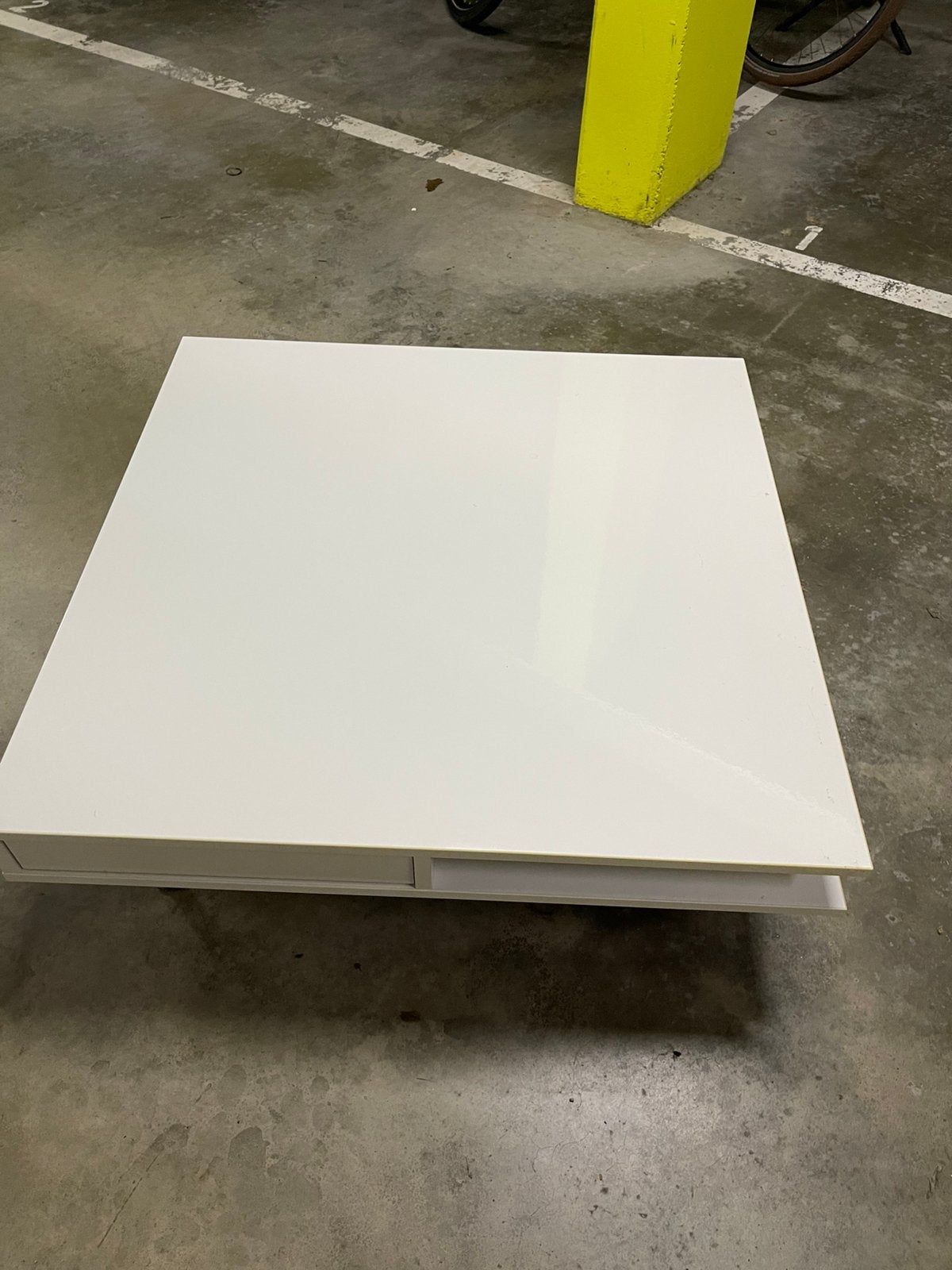 Table basse Ikea, 50 à 100 cm, Carré, Enlèvement, Utilisé