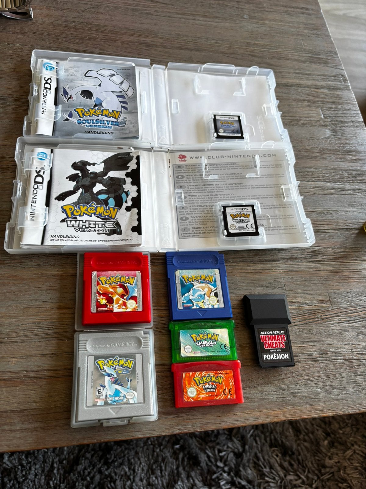 Originele Pokémon games + Game Boy Color, Games en Spelcomputers, Ophalen, Gebruikt