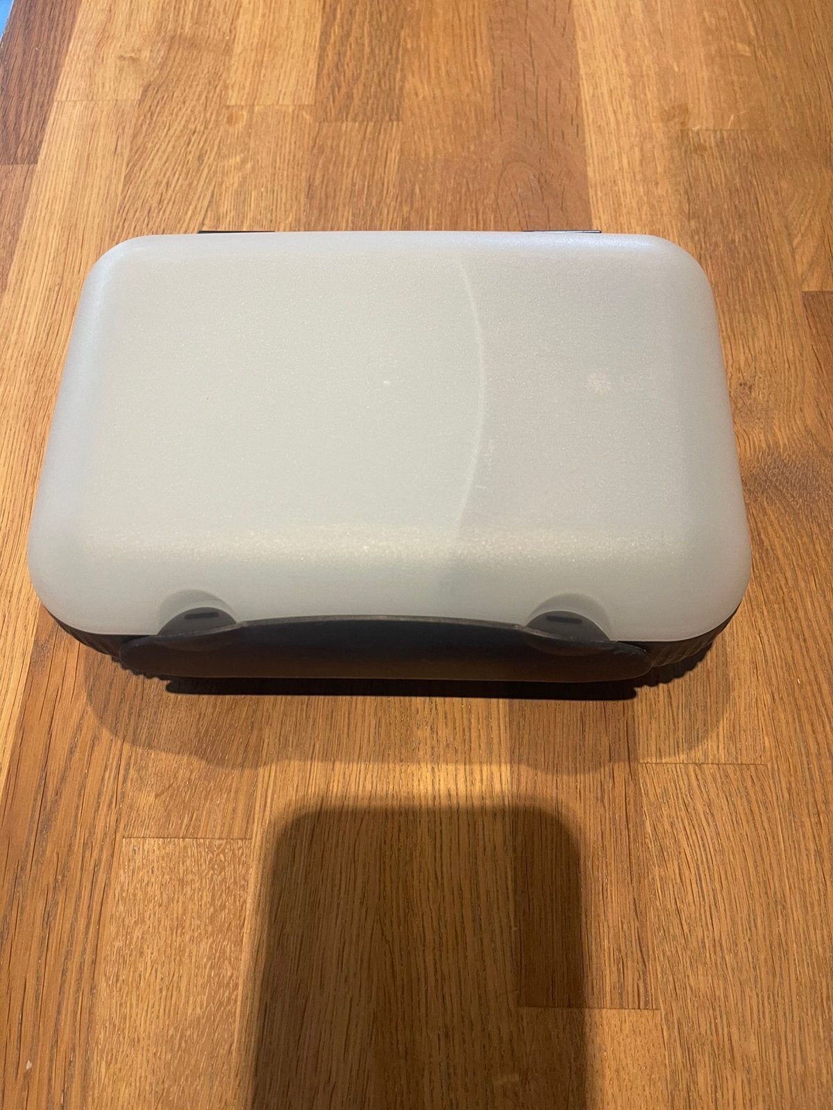 Tupperware Eco Lunchdoos, Gebruikt, Bewaardoos, Blauw, Ophalen of Verzenden