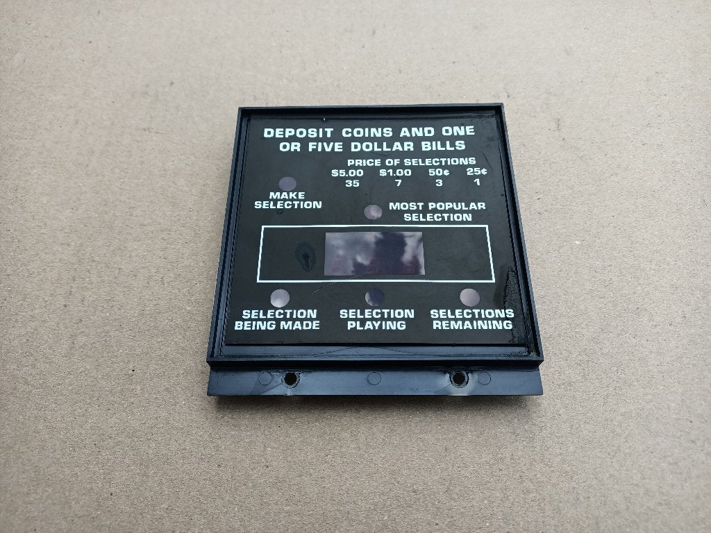 Digitale Display Rowe-AMi R85 (1980) jukebox, Envoi, Ami
