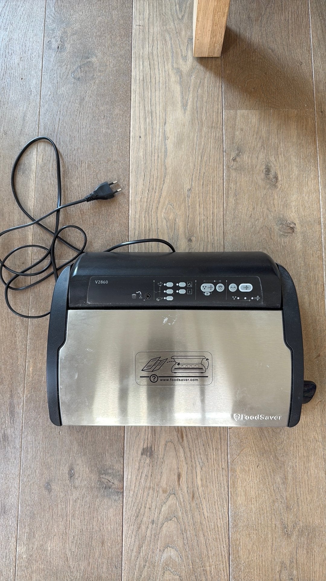 Foodsaver vacumeermachine V2860, Enlèvement, Comme neuf, Noir