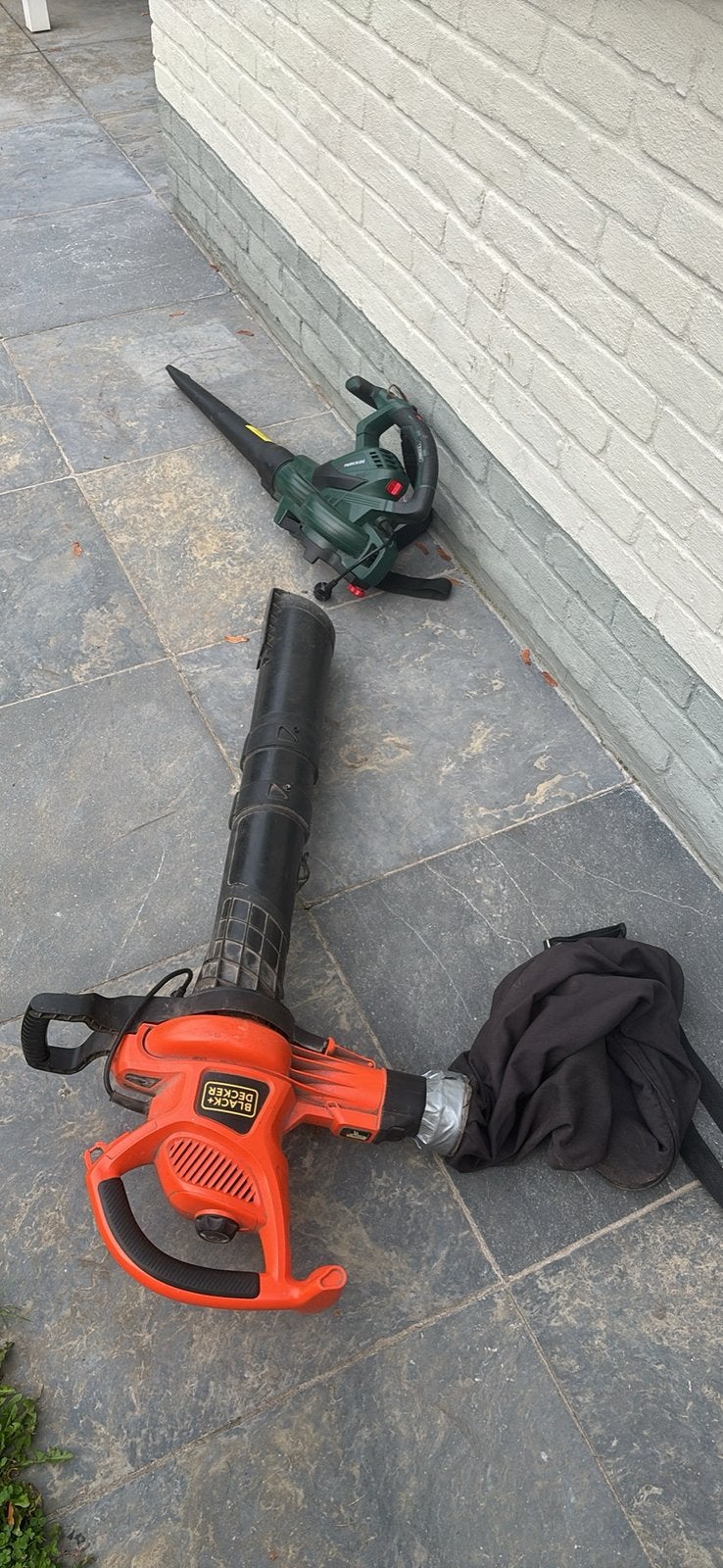 Bladzuiger en bladblazer, Tuin en Terras, Ophalen, Zo goed als nieuw