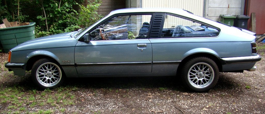 oldtimer Opel Monza a1 30E, Auto's, Automaat, 4 zetels, 135 kW, Blauw