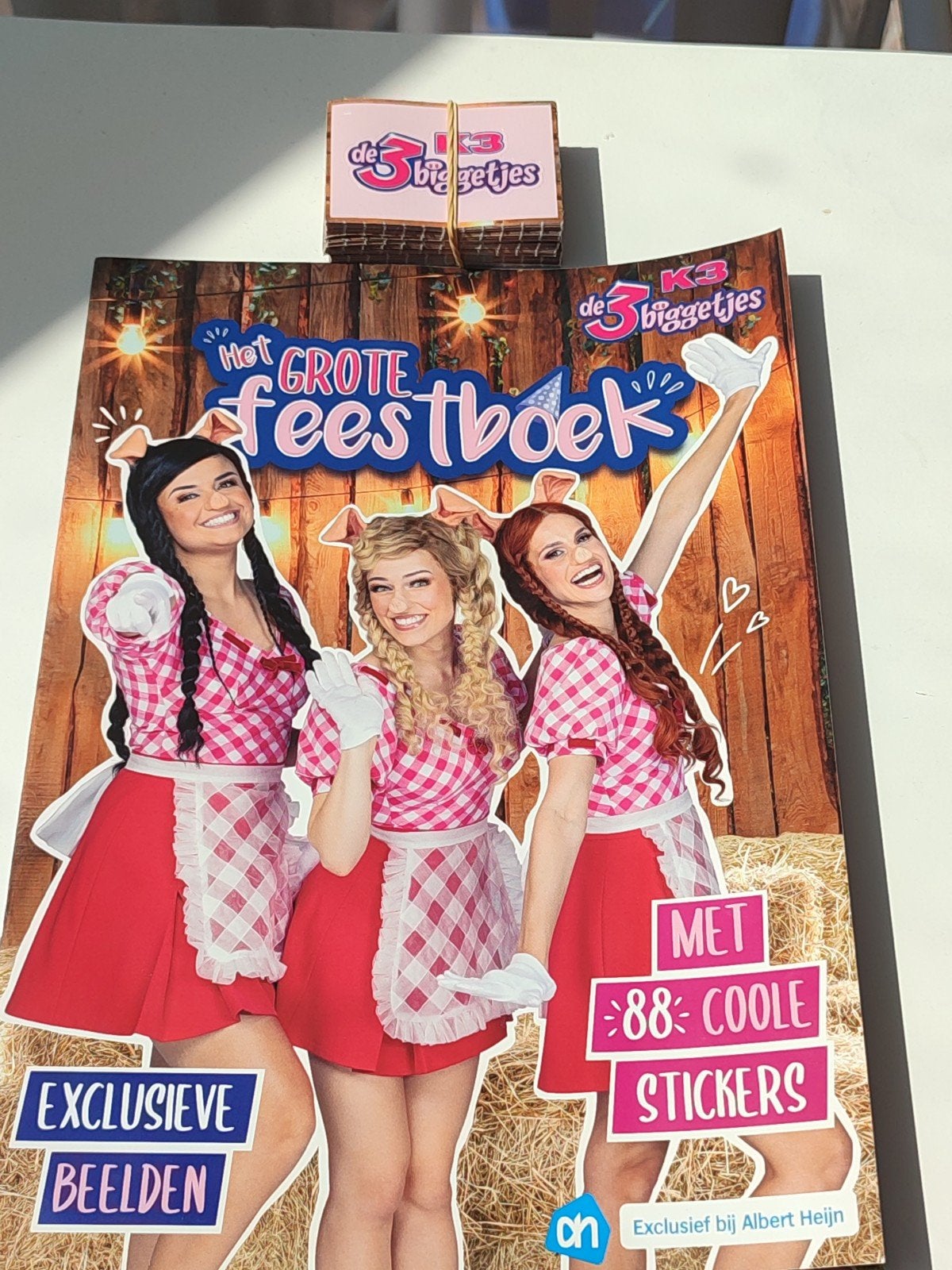 K3 sticker boek nieuw met alle 88 sticker s, Ophalen of Verzenden, Nieuw
