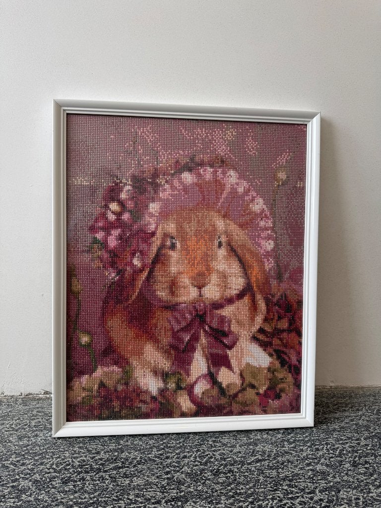 Diamond Painting, Ophalen, Zo goed als nieuw, Klaar om op te hangen, Diamond painting