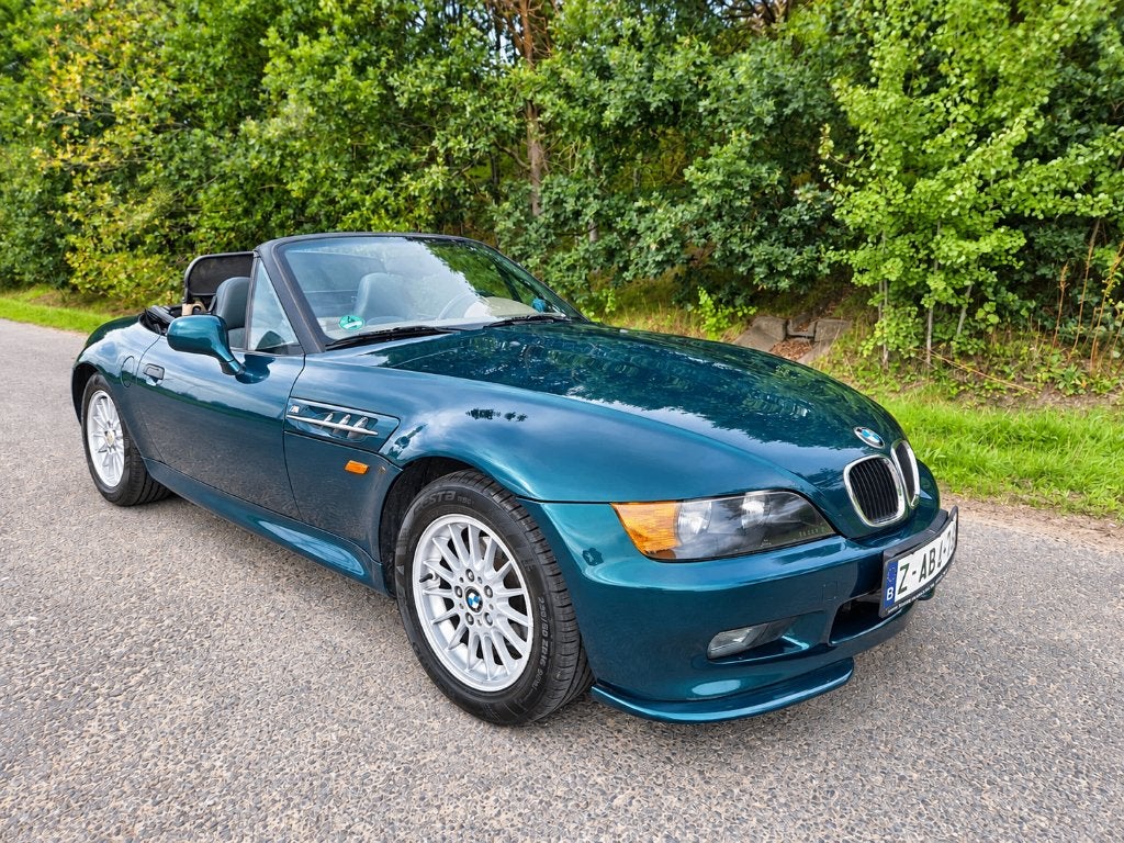 BMW Z3 1.9 Roadster – 140 pk – Boston Grün – Oldtimer, Autos, Achat, Beige, 2 portes, Particulier
