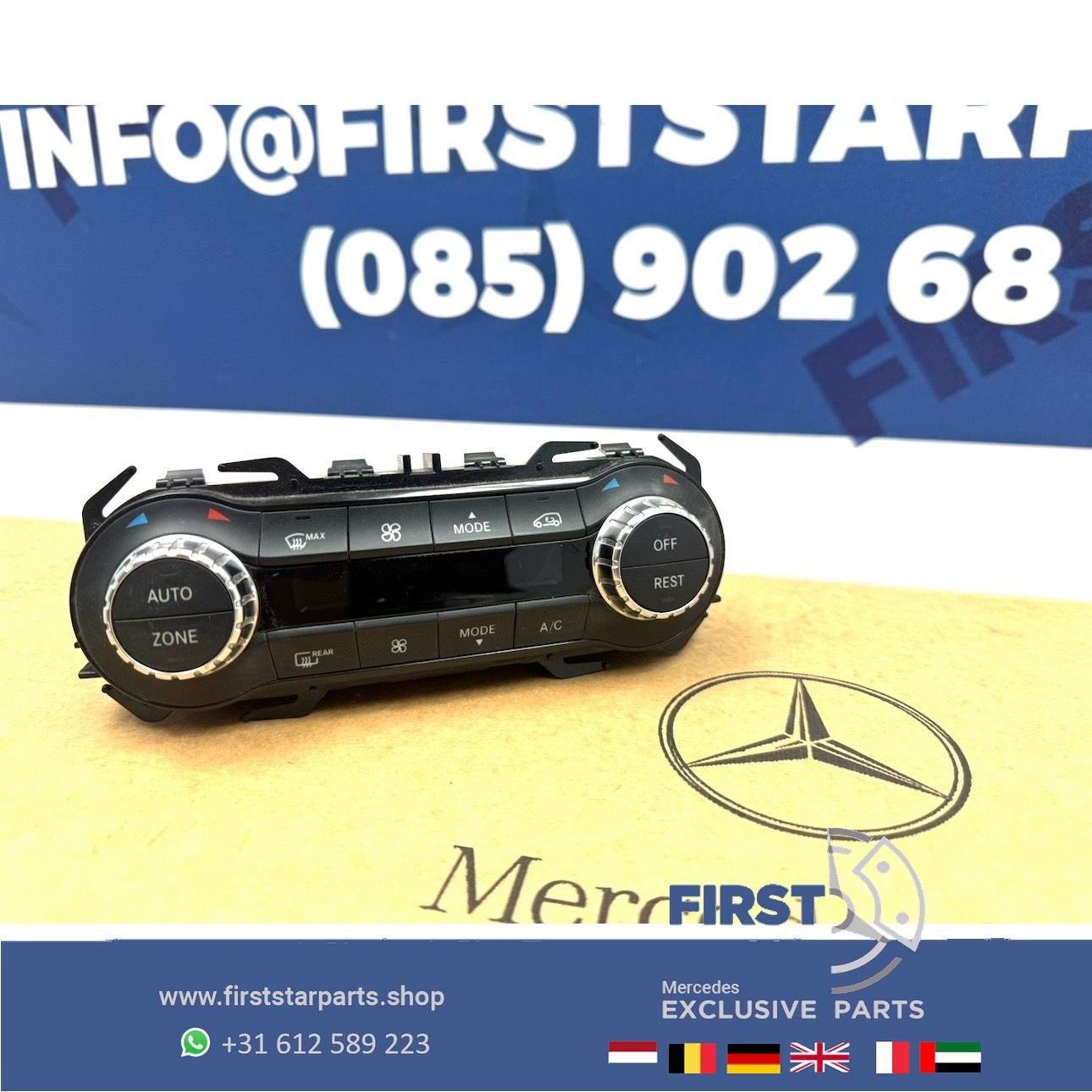 Digitale climatronic airco display A2469008415 Mercedes A Kl, -, Utilisé, -, -