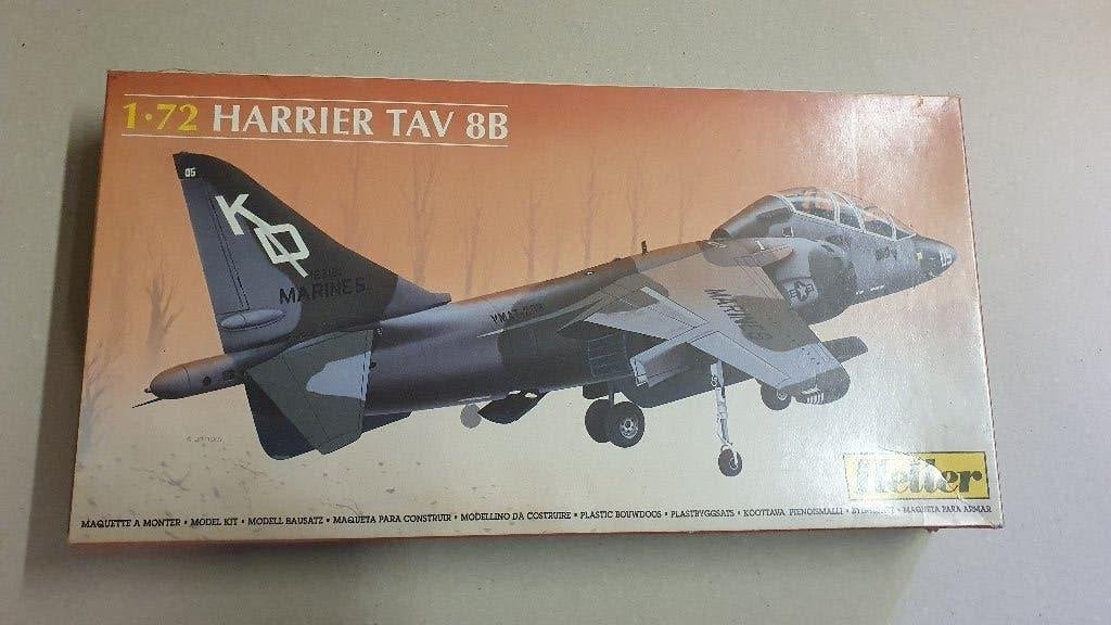 BAe Harrier TAV !B, 1:72 tot 1:144, Ophalen of Verzenden, Zo goed als nieuw, Vliegtuig
