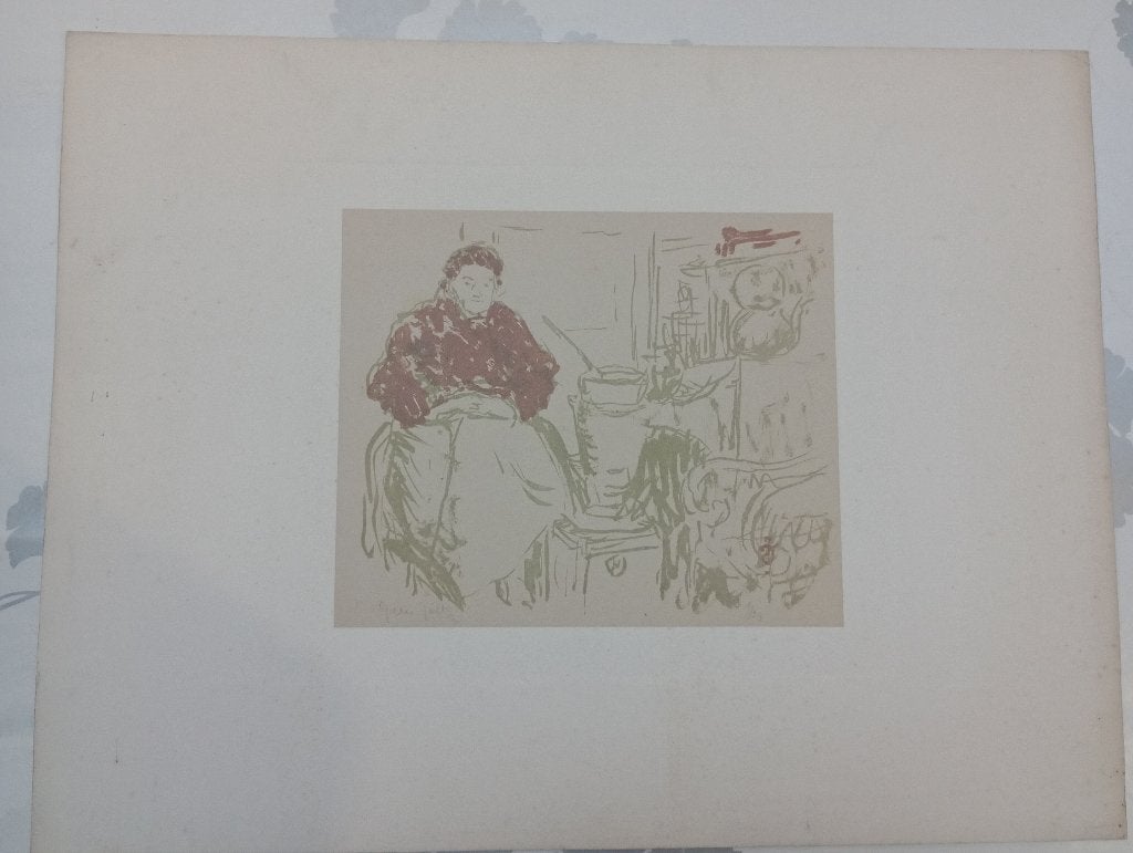 Gravure originale Jules Joets 1924 signée numérotée, B45, Enlèvement ou Envoi, Gravure