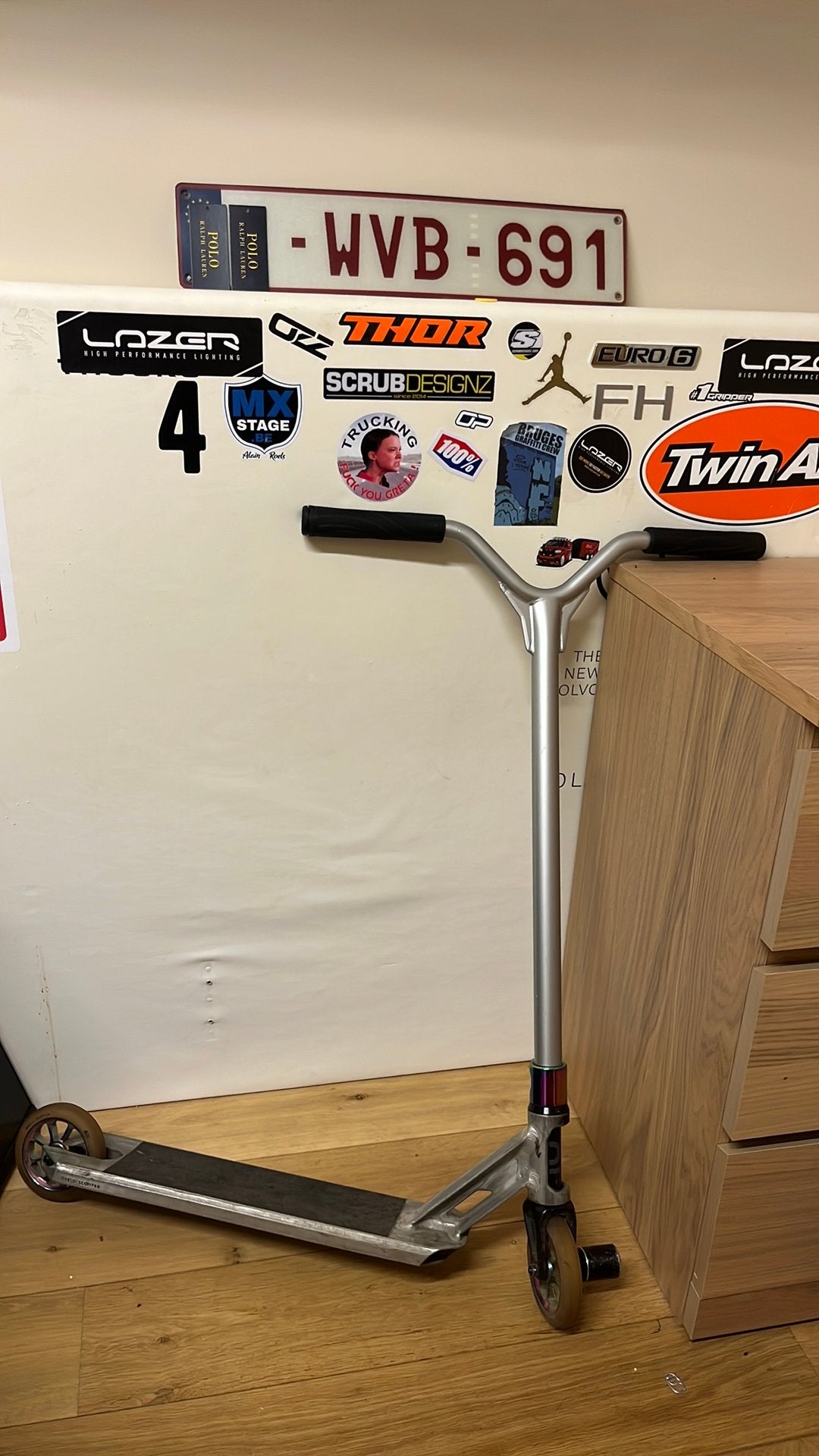 Stuntstep, Fietsen en Brommers, Ophalen, Gebruikt, Gewone step