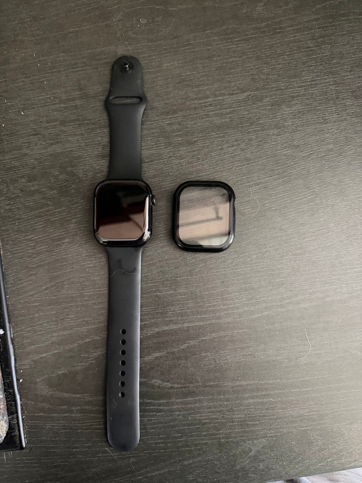 Apple watch 11 serie 46mm, Ophalen, Zo goed als nieuw, Zwart, IOS