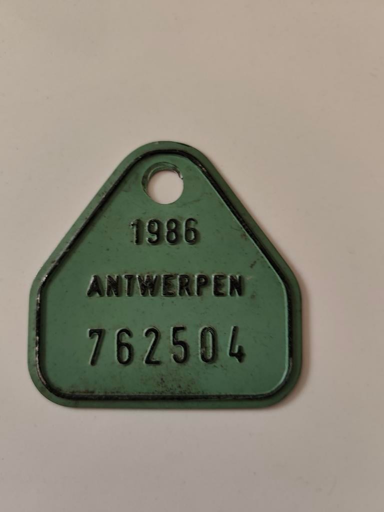 Fietstaksplaat, Ophalen