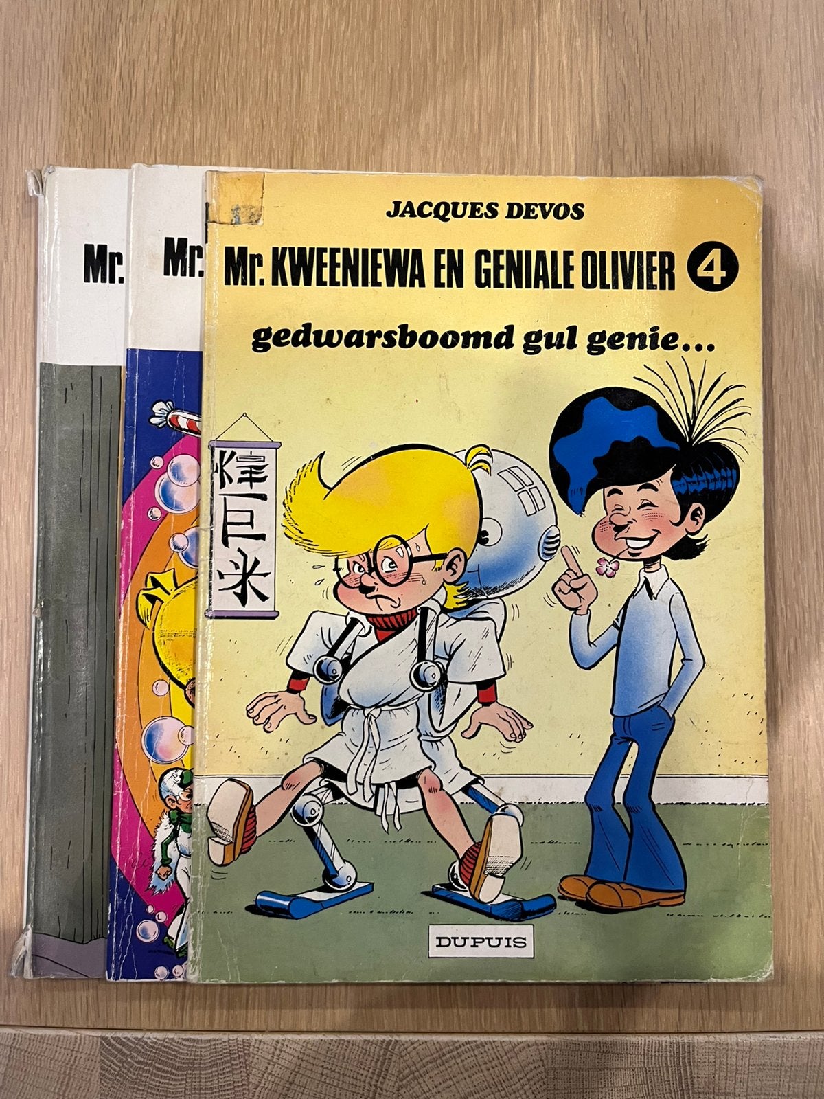 Mr. Kweeniewa en geniale Olivier - 4,13 en 17, Boeken, Meerdere stripboeken, Ophalen of Verzenden, Gelezen