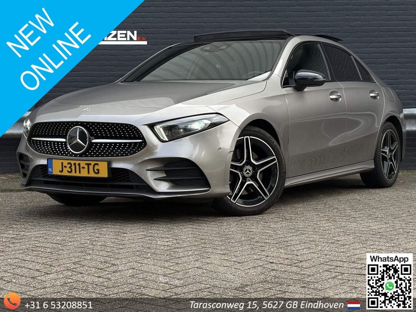 Mercedes-Benz A 250 e Business Solution AMG Limited | Pano |, Autos, Achat, Entreprise, 16 kWh, Noir