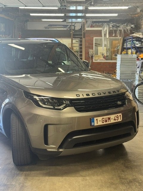Land Rover discovery 5, Auto's, Automaat, Lichtsensor, 7 zetels, Leder
