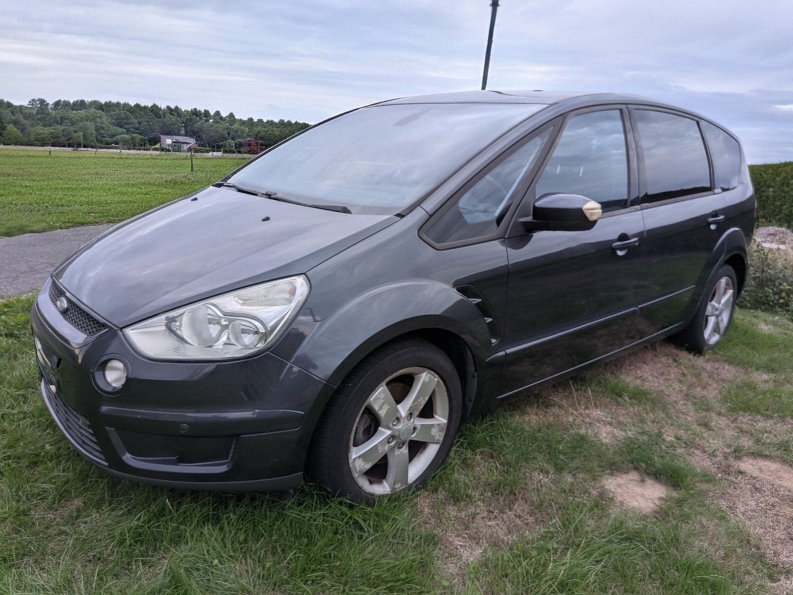 Ford S-MAX (5 zit) (Servopomp defect), Auto's, Diesel, Grijs, Particulier, Euro 4