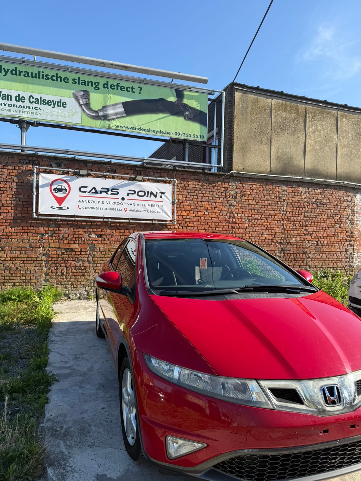 Honda Civic, Autos, Honda, Rouge, Achat, Carnet d'entretien, Particulier