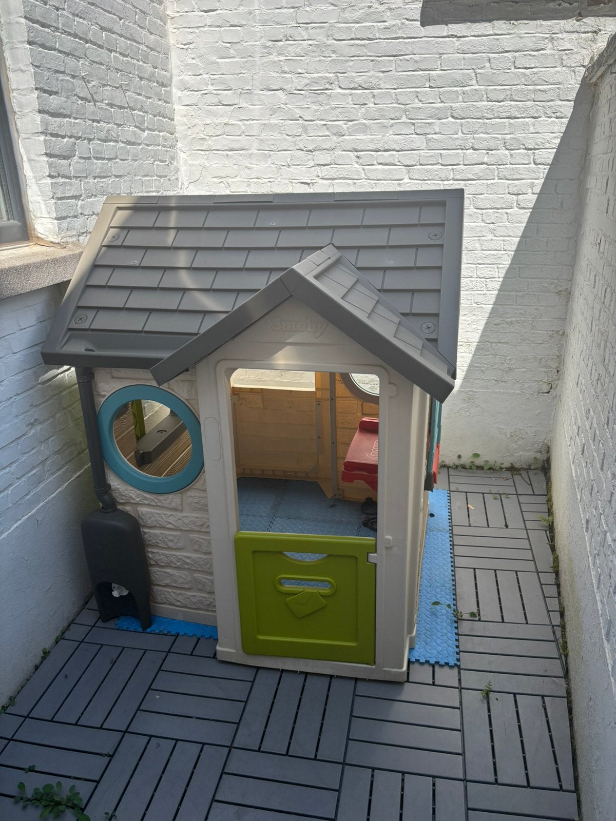 Smoby kinder tuinhuis, Ophalen, Zo goed als nieuw