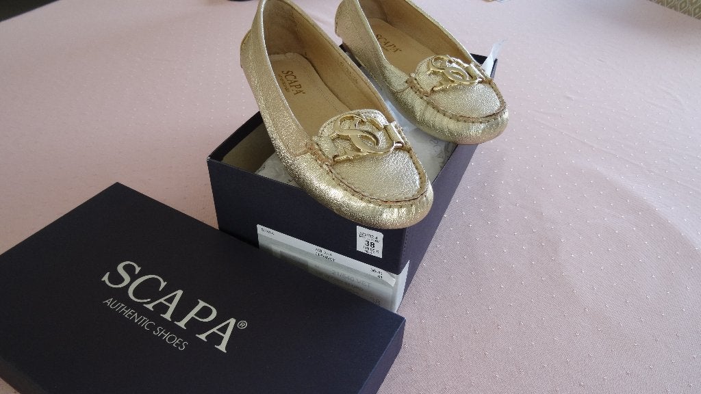 MOCASSIN "SCAPA" NIEUW MAAT 38, Scapa, Overige kleuren, Nieuw, Ballerina's