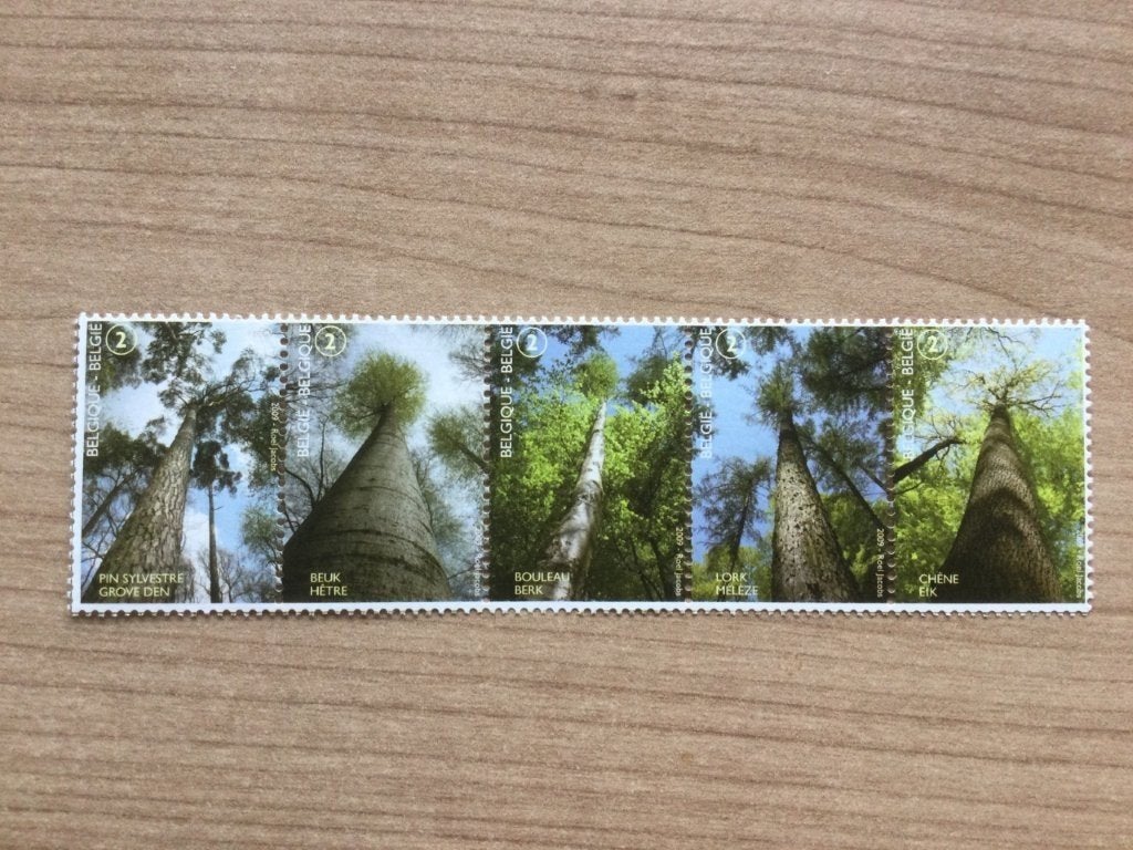 3951-3955, Verzenden, Postfris, Postfris
