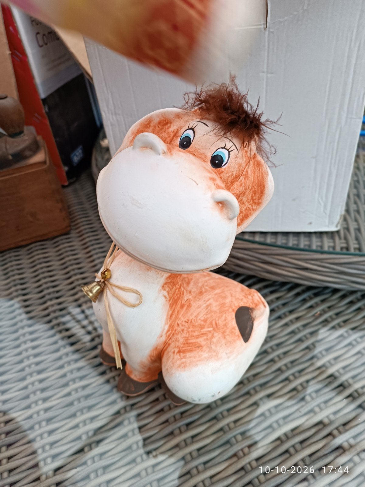 beeldje, Antiek en Kunst, Ophalen, Beeld, 20 - 50 cm, Zoogdier