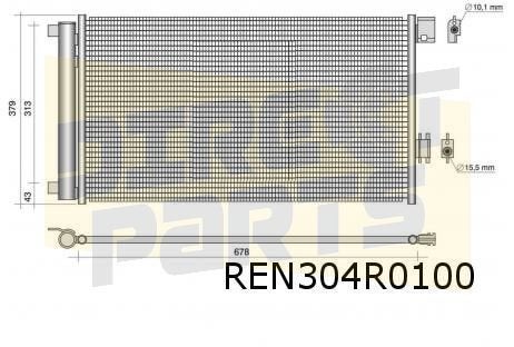 Dacia/Renault condensor (1.5DCi) Origineel! 921004366R, Neuf, Renault, -, -