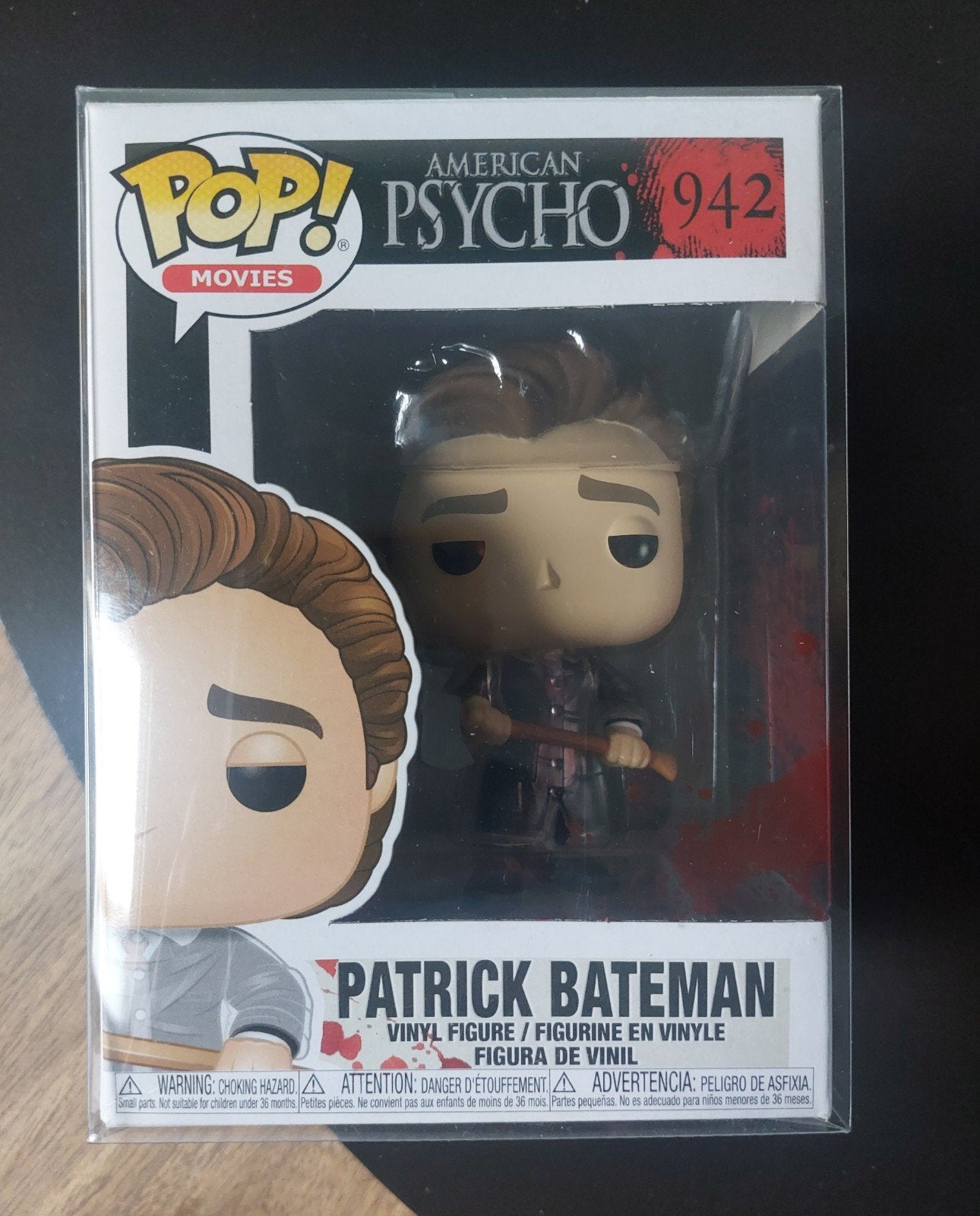 American Psycho Patrick Bateman Horror Funko, Verzamelen, Poppetjes en Figuurtjes, Ophalen, Zo goed als nieuw