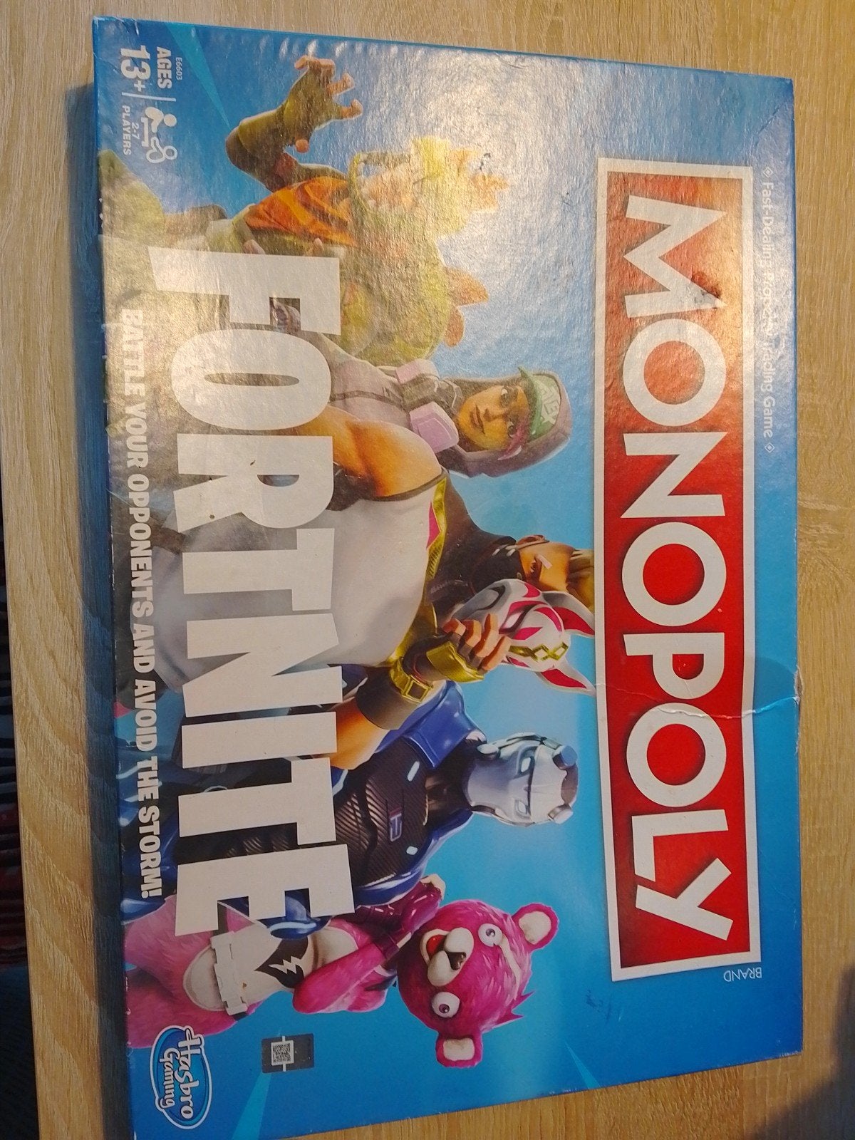 monopoly Fortnite, Enlèvement ou Envoi