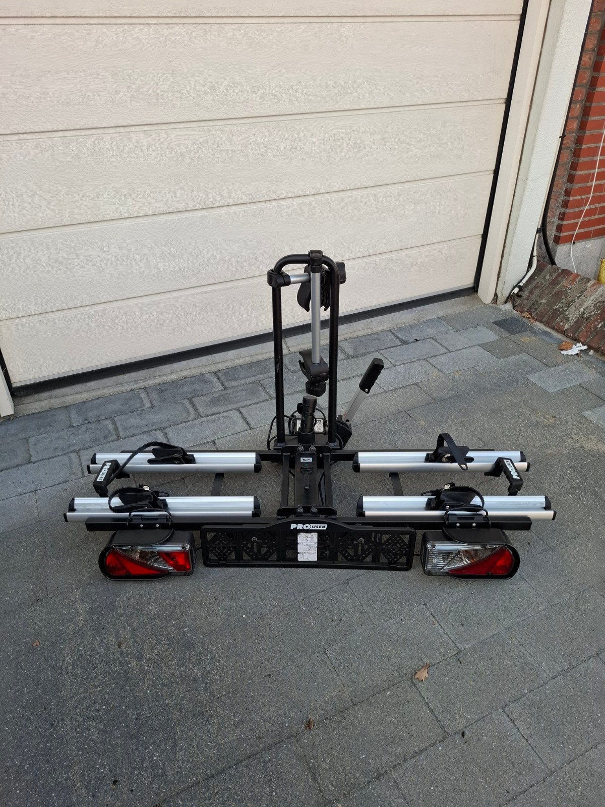 fietsendrager pro user zo goed als nieuw, Auto diversen, Ophalen, Zo goed als nieuw, Trekhaakdrager, Brede banden