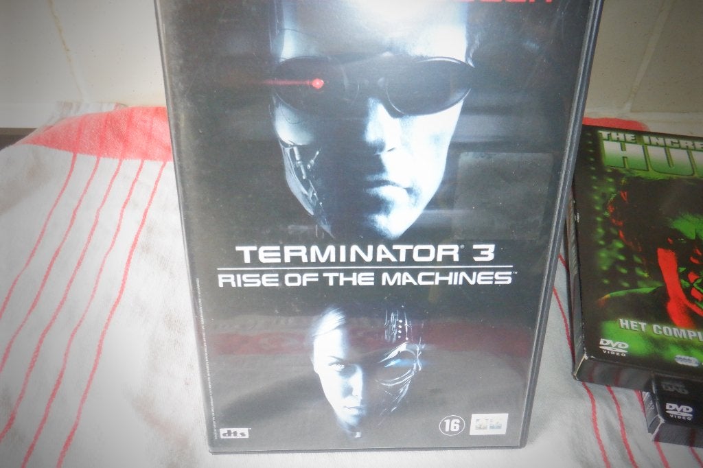 DVD  DISC Versie Terminator 3 Rise Of The Machines., À partir de 16 ans, Envoi, Comme neuf, Action